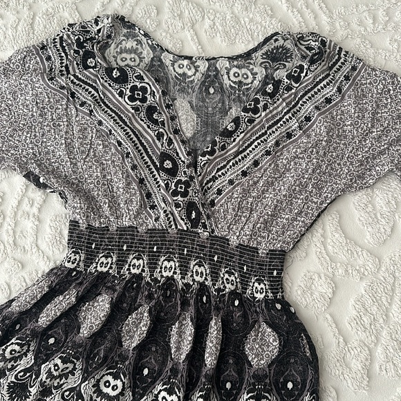 Free People midi paisley boho Dress - M - Picture 7 of 9